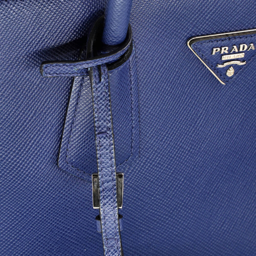 Prada Turnlock Cuir Twin Tote Saffiano #220702P12B - Picture 7 of 9